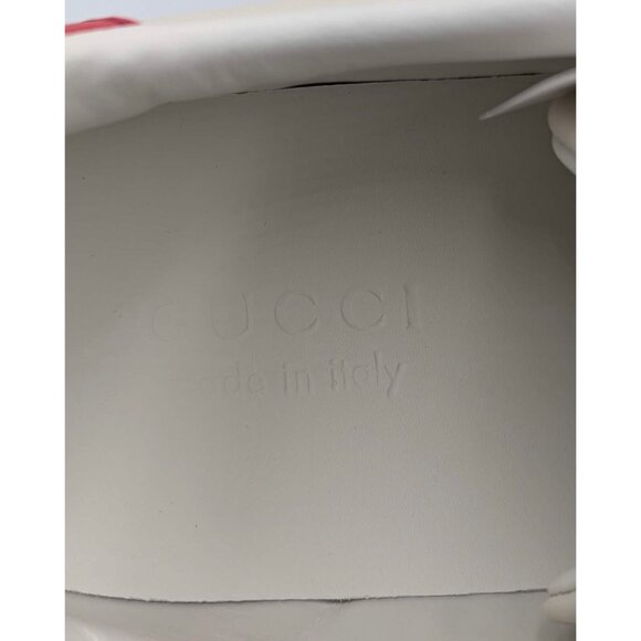 Gucci X White Men’s Leather Freya Hartas Ace Embroidered Leather Sneakers UK6.5 - Picture 7 of 11